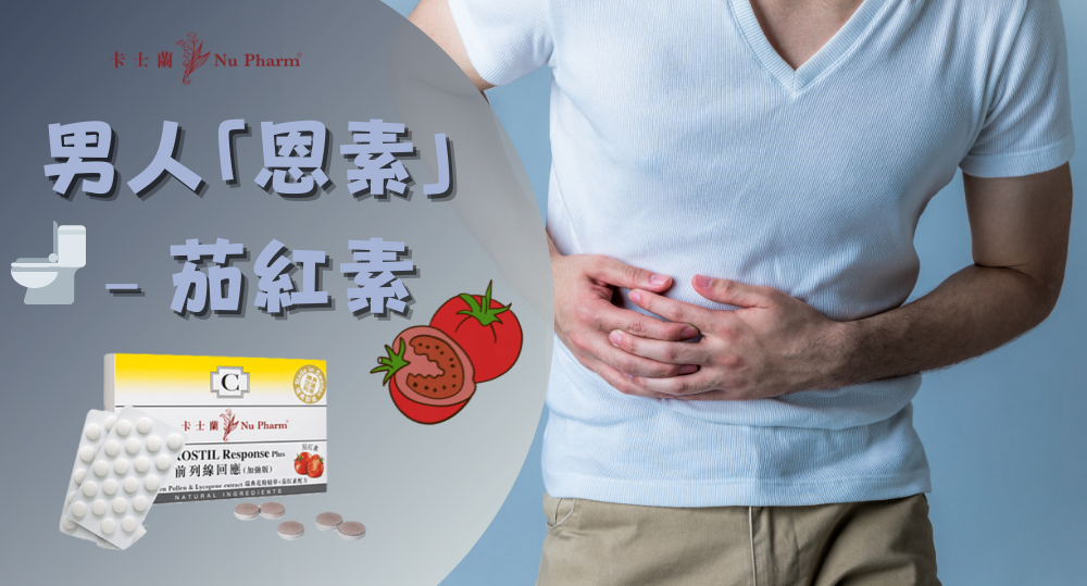 男人「恩素」﹣茄紅素